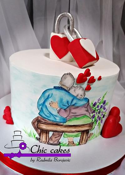 Cake.......Forever love - Cake by Radmila