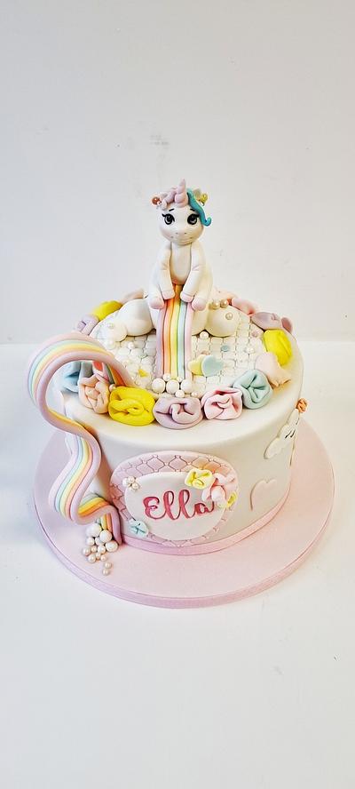 Rainbow cake  - Cake by Nohadpatisse 