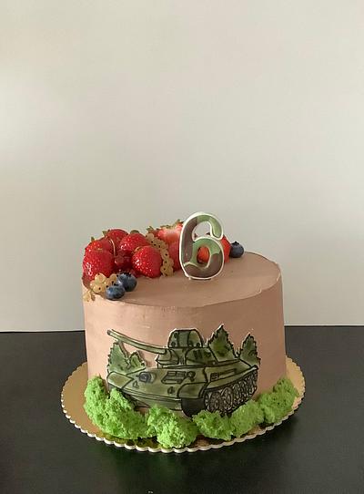 Tank - Cake by Anka