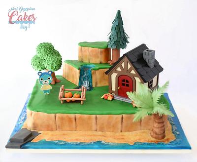 Animal Crossing - Cake by Teresa Davidson