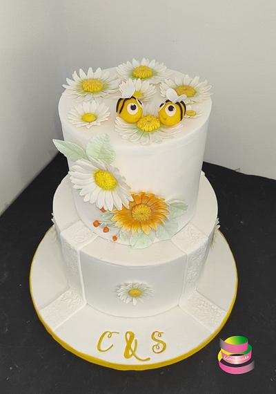 wedding cake - Cake by Ruth - Gatoandcake