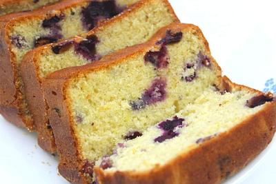 Teatime Lemon Blueberry Cake - Cake by Shilpa Kerkar