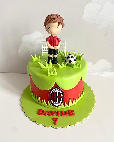 Soccer cake - Cake by Bedina