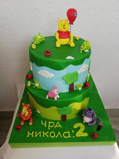 Торта с Мечо пух и приятели!  - Cake by CakeBI9
