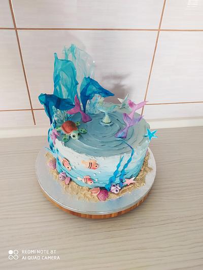 Under the sea - Cake by Tortalie