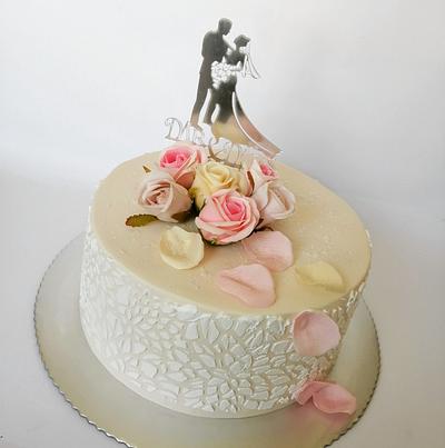 Wedding cake  - Cake by Tortebymirjana
