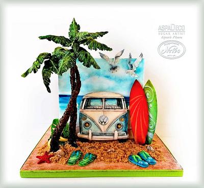 "Volkswagen Trip" - Cake by Aspasia Stamou
