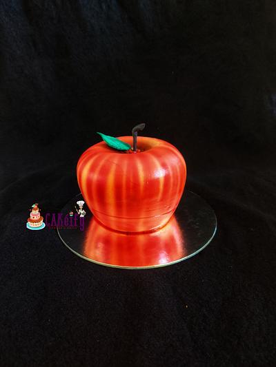 Apple shaped cake - Cake by Nikita shah