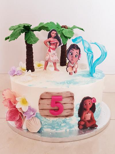 Vaiana - Cake by Adriana12