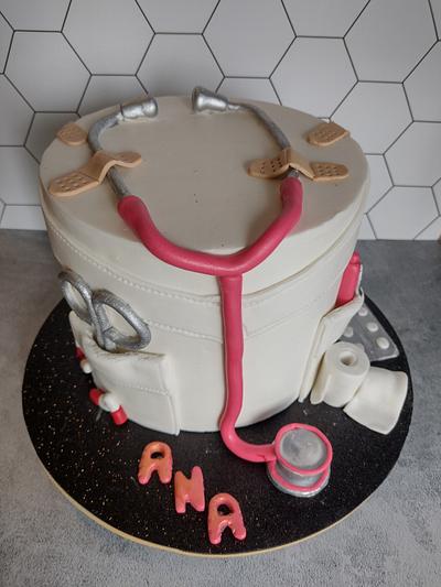 Nurse Cake  - Cake by Macarena Villarruel
