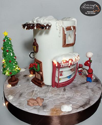 NAVIDAD VINTAGE - Cake by Deliciousmomentscake