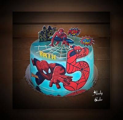 Spiderman cake - Cake by AndyCake