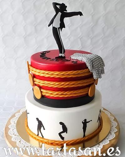 Michael Jackson cake - Cake by TartaSan - Damian Benjamin Button