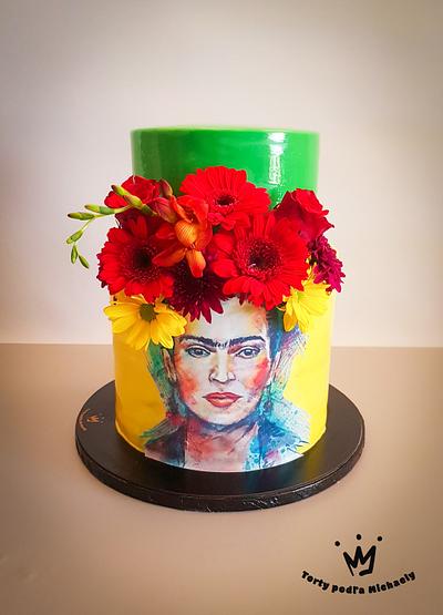 Frida Kahlo  - Cake by Michaela Hybska