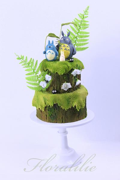 'My Neighbor Totoro' - Cake by Floralilie