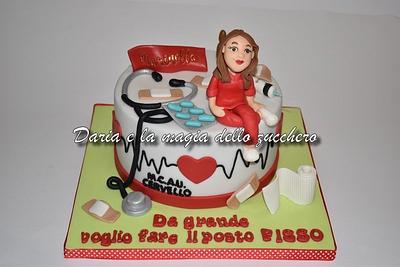 Nurse cake - Cake by Daria Albanese