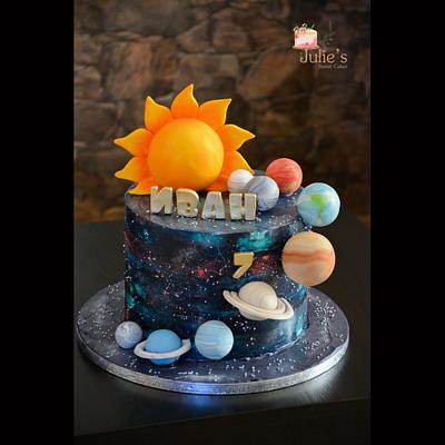 Universe cake - Cake by Julie's Sweet Cakes