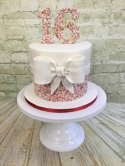 Simply Sprinkles - Cake by Sweet Lakes Cakes