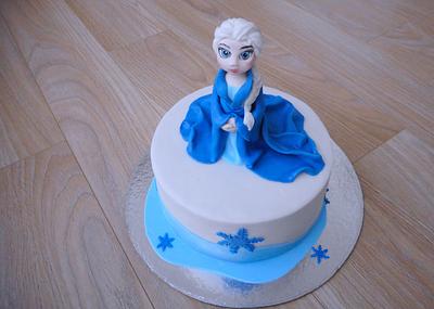 Elsa frozen inspiration  - Cake by Janka