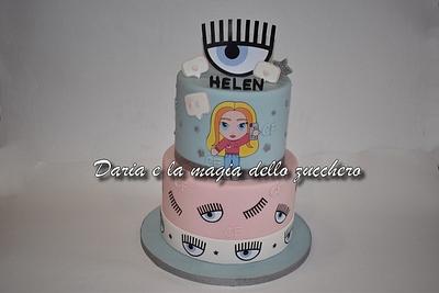 Chiara Ferragni themed cake - Cake by Daria Albanese