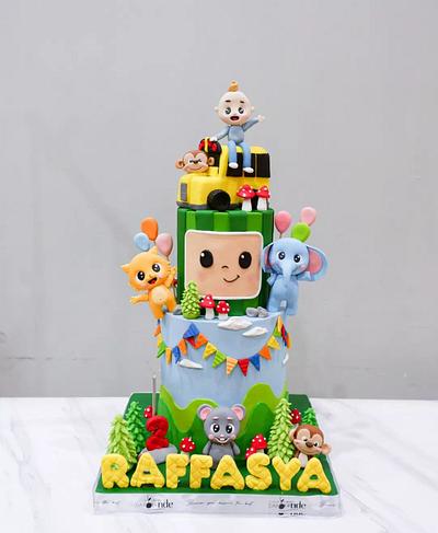Cocomelon Themed Birthday Cake - Cake by Dapoer Nde