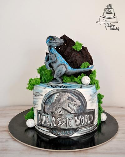 Jurassic World - Cake by Krisztina Szalaba