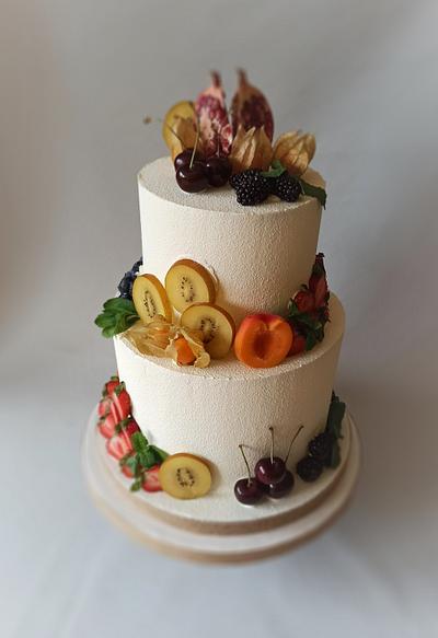 Wedding fruit cake - Cake by Jitkap
