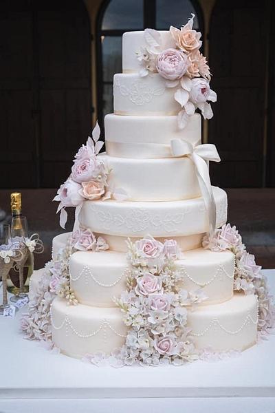 Wedding cake - Cake by myriamcofano
