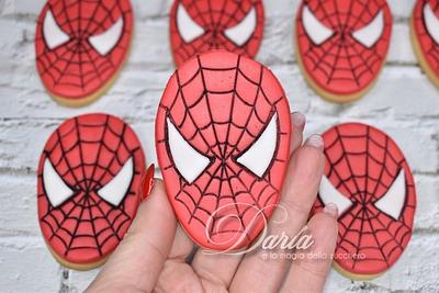 Spiderman cookies - Cake by Daria Albanese