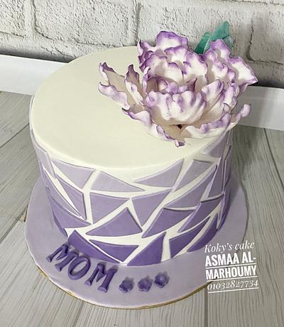 Mom cake - Cake by AsmaaNabeel