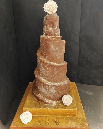 Babel tower  - Cake by Ruth - Gatoandcake