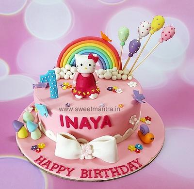 Kitty cat cake - Cake by Sweet Mantra Homemade Customized Cakes Pune