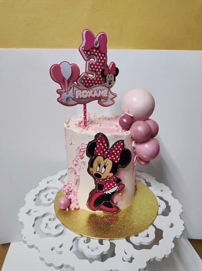 Minnie mouse birthday cake - Cake by Cups'Cakery Design