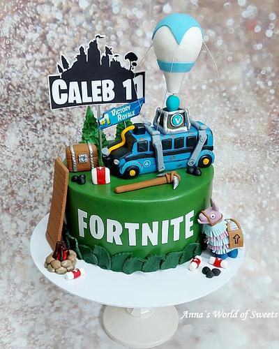 FORTNITE Cake - Cake by Anna's World of Sweets 