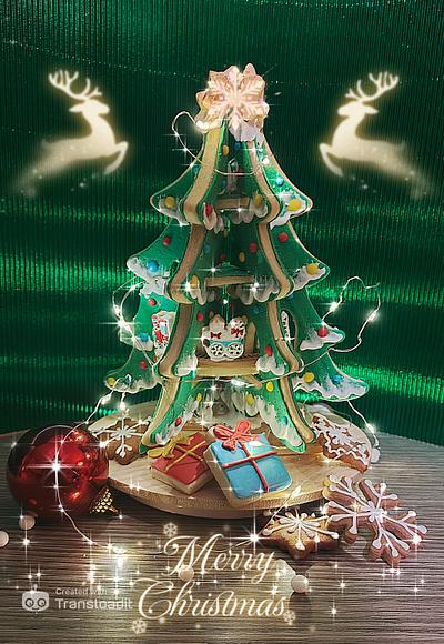 Christmas Tree - Cake by zuccheroperpassione