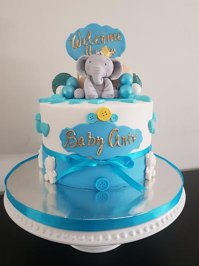 Welcome baby - Cake by ImagineCakes
