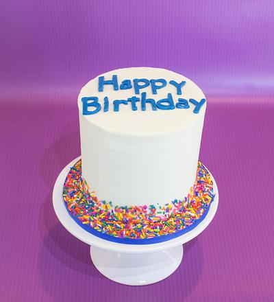 Sprinkle Party! - Cake by Anchored in Cake