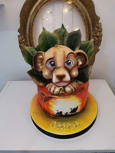 King lion Simba cake - Cake by AzraTorte
