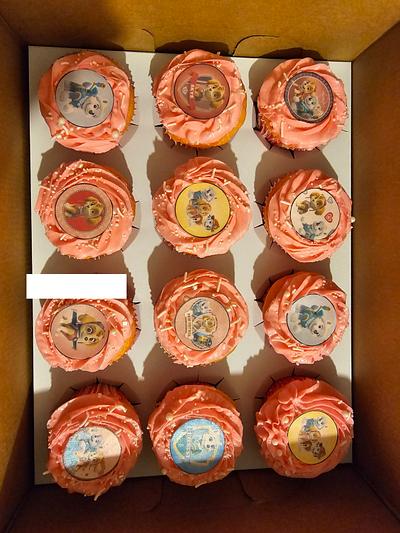 Paw patrol cupcakes - Cake by Christina