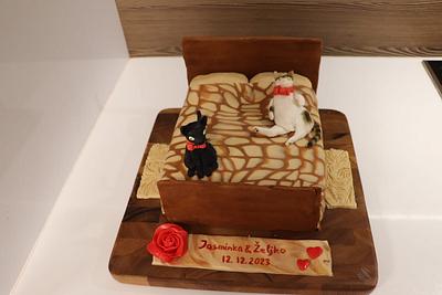 Wedding cake - Cake by alek0