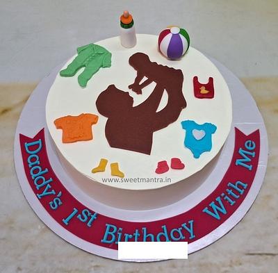 First time daddy cake - Cake by Sweet Mantra Homemade Customized Cakes Pune