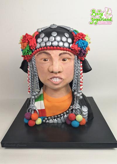 Tribal Boy - Magnificent Bangladesh  - Cake by Bety'Sugarland by Elisabete Caseiro 