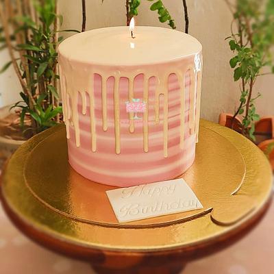 Candle cake - Cake by Arti trivedi