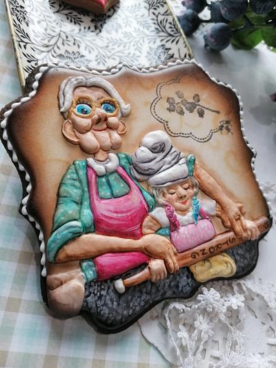 Babcia nauczycielka  - Cake by Beata