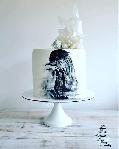 Engagement cake - Cake by Krisztina Szalaba