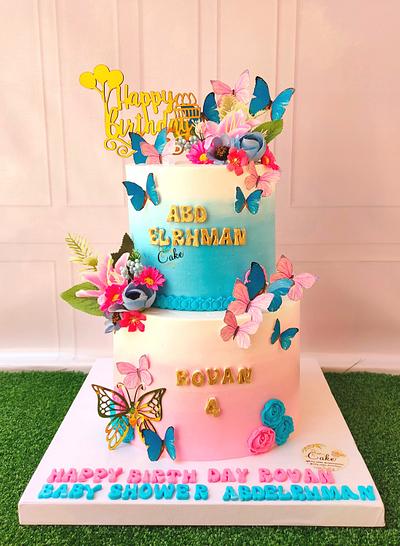 Butterfly cake  - Cake by emycakesdamnhor