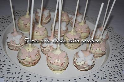 cakepop first communion - Cake by Daria Albanese