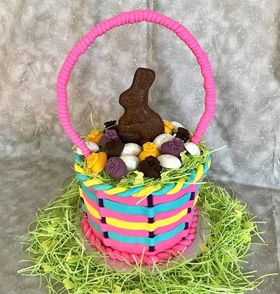 Easter Basket Cake - Cake by Susan Russell