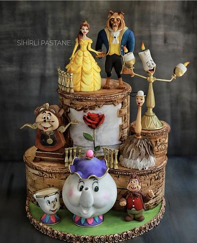 Beauty and the Beast Cake - Cake by Sihirli Pastane