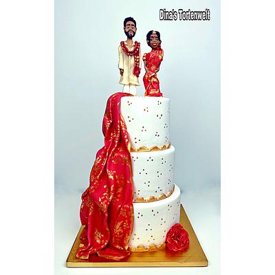 Indian Weddingcake  - Cake by Dina's Tortenwelt 